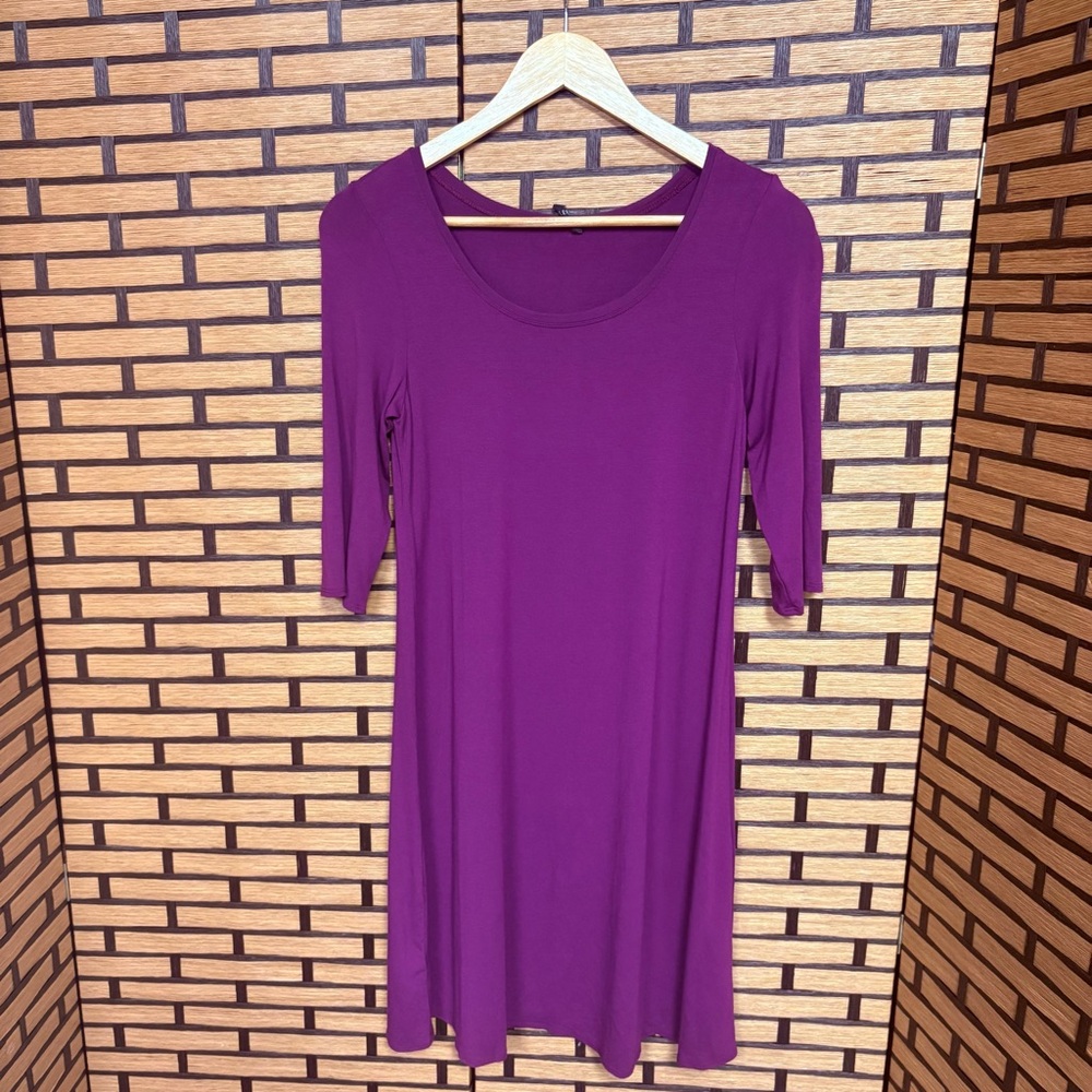 Eileen Fisher‎ Petites Purple Dress